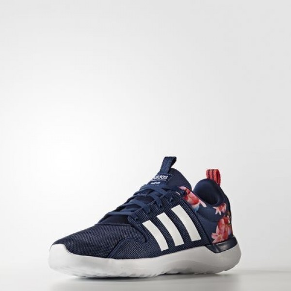 Adidas Cloudfoam Lite Racer Femme Mystery Blue/Footwear White/Shock Red neo Chaussures NO: AW4037