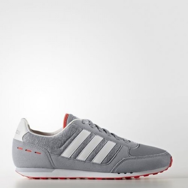Adidas City Racer Femme Grey/Footwear White/Matte Silver neo Chaussures NO: B74511