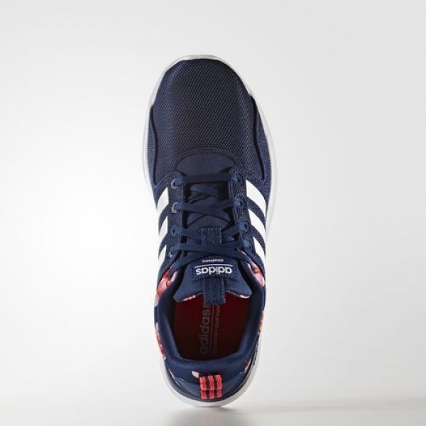 Adidas Cloudfoam Lite Racer Femme Mystery Blue/Footwear White/Shock Red neo Chaussures NO: AW4037