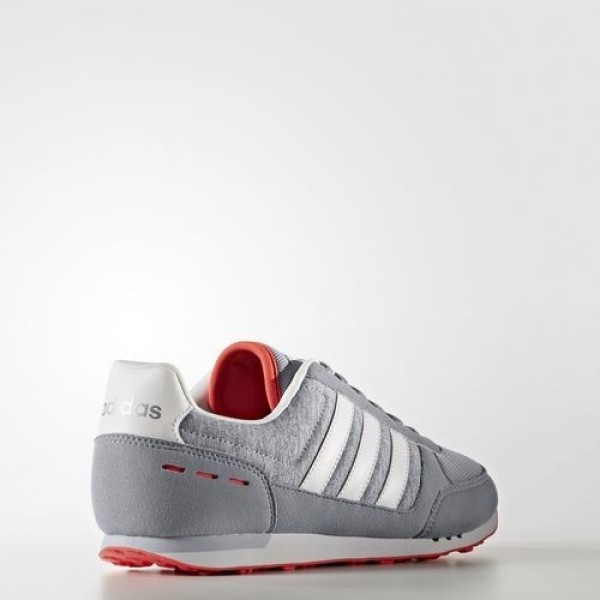Adidas City Racer Femme Grey/Footwear White/Matte Silver neo Chaussures NO: B74511