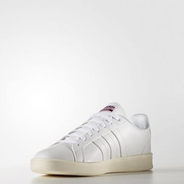 Adidas Cloudfoam Advantage Femme Footwear White/Collegiate Burgundy neo Chaussures NO: AW3924
