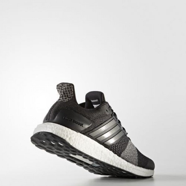 Adidas Ultra Boost St Homme Core Black/Iron Metallic/Dark Grey Heather Solid Grey Running Chaussures NO: BA7838