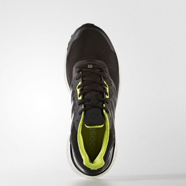 Chaussure Supernova Gore-Tex Hommes Running Couleur Core Black/Semi Solar Yellow (BB3669)