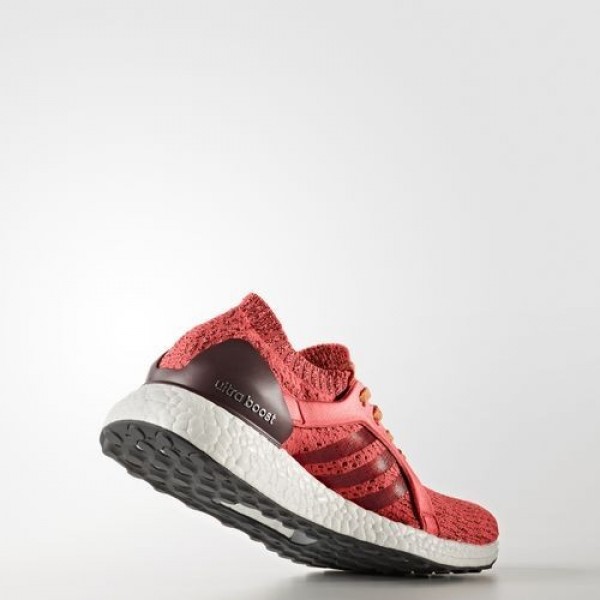 Adidas Ultra Boost X Femme Easy Coral/Maroon/Glow Orange Running Chaussures NO: BB1694