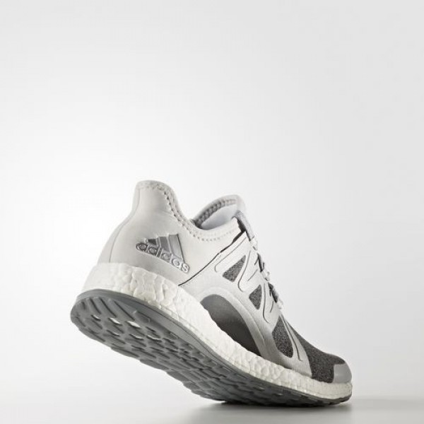 Adidas Pure Boost Xpose Femme Clear Grey/Silver Metallic/Mid Grey Running Chaussures NO: BB1734
