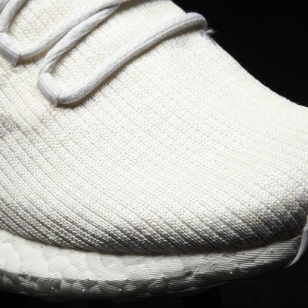 Adidas Pure Boost Clima Homme Footwear White/Clear Grey/Chalk White Running Chaussures NO: BA9058