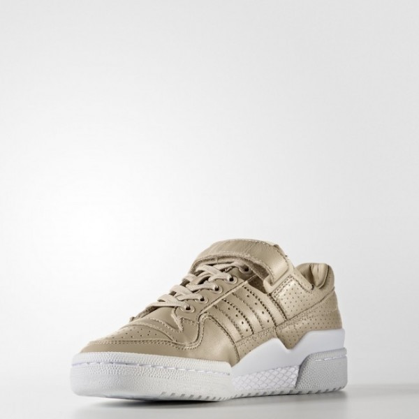 Chaussure Forum Low Femmes Originals Couleur St Pale Nude /St Pale Nude /Footwear White (BY9346)