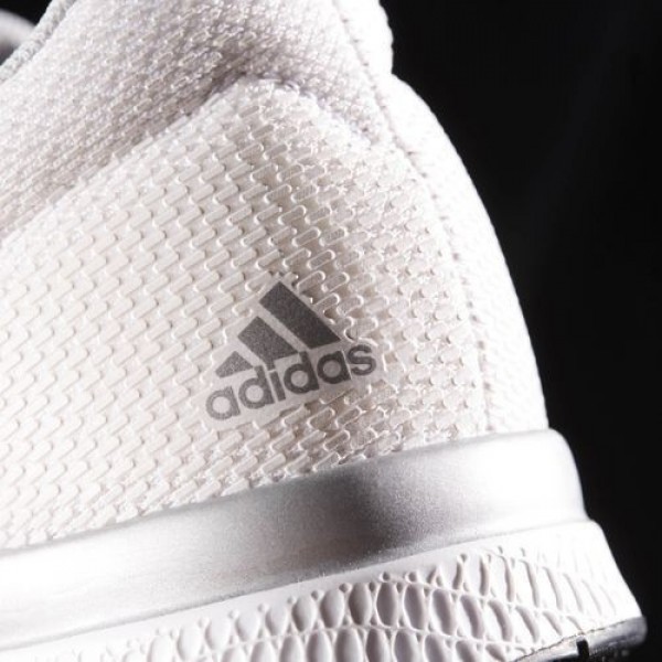 Adidas Mana Bounce 2.0 Homme Footwear White/Silver Metallic/Clear Onix Running Chaussures NO: BW0564