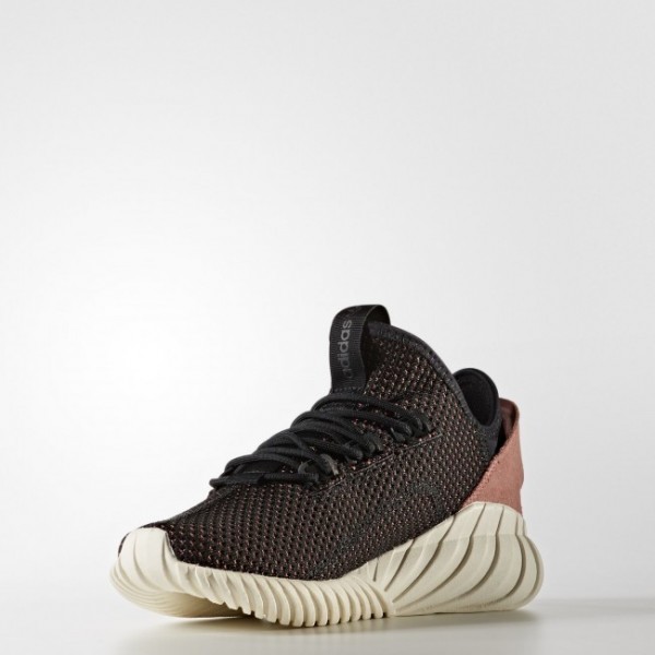 Chaussure Tubular Doom Sock Primeknit Femmes Originals Couleur Core Black/Core Black/Raw Pink (BY9335)