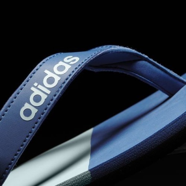 Adidas Tong Eezay Striped Homme Core Blue/Mystery Blue/Tactile Green Natation Chaussures NO: BA8808