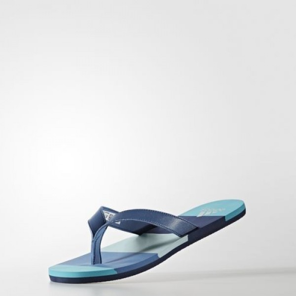 Adidas Tong Eezay Striped Homme Core Blue/Mystery Blue/Tactile Green Natation Chaussures NO: BA8808