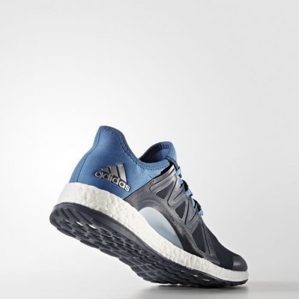 Adidas Pure Boost Xpose Femme Midnight Grey/Core Blue/Easy Blue Running Chaussures NO: BB6018
