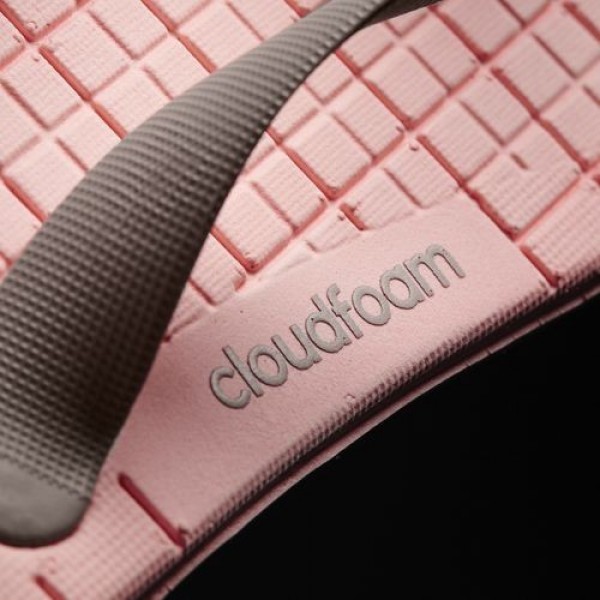 Adidas Tong Eezay Cloudfoam Femme Haze Coral/Vapour Grey Natation Chaussures NO: BA8794