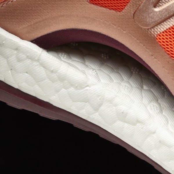 Adidas Pure Boost Xpose Femme Energy/Glow Orange/Maroon Running Chaussures NO: BB1731