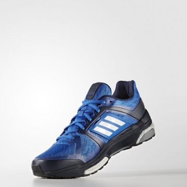 Adidas Supernova Sequence 9 Homme Blue/Footwear White/Collegiate Navy Running Chaussures NO: BB1614