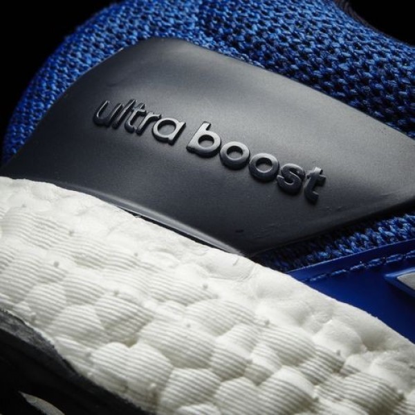 Adidas Ultra Boost St Homme Blue/Footwear White/Solar Yellow Running Chaussures NO: BA7837