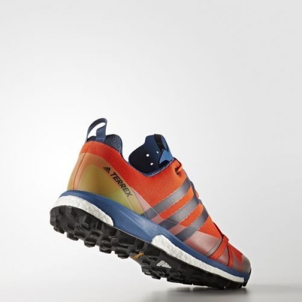 Adidas Terrex Agravic Homme Energy/Core Blue/Core Black Chaussures NO: BB0965