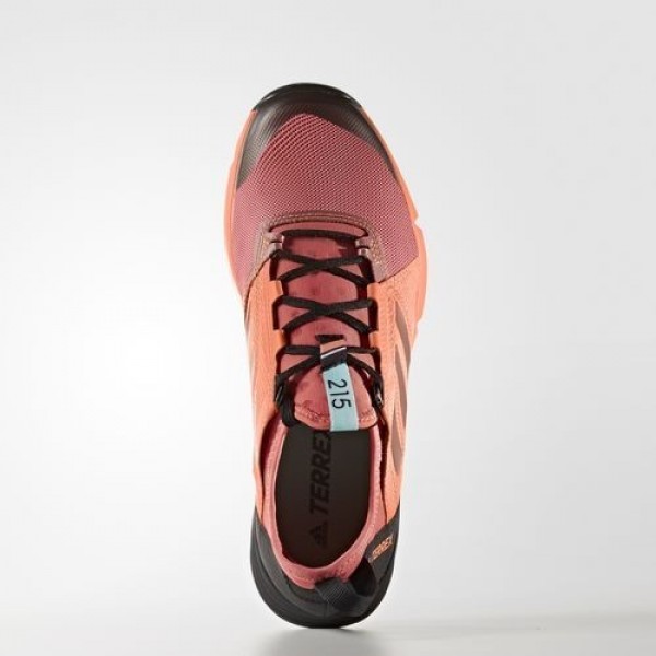 Adidas Terrex Agravic Speed Femme Tactile Pink/Core Black/Easy Orange Chaussures NO: BB1962