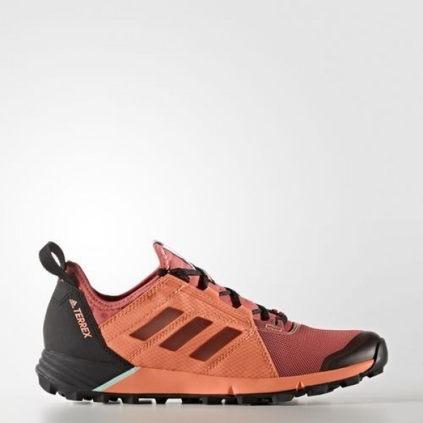 Adidas Terrex Agravic Speed Femme Tactile Pink/Core Black/Easy Orange Chaussures NO: BB1962