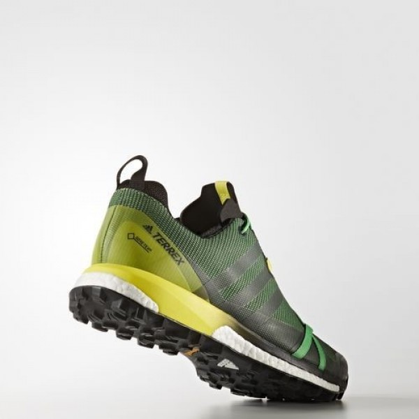 Adidas Terrex Agravic Gtx Homme Energy Green/Core Black/Bright Yellow Chaussures NO: BB0959