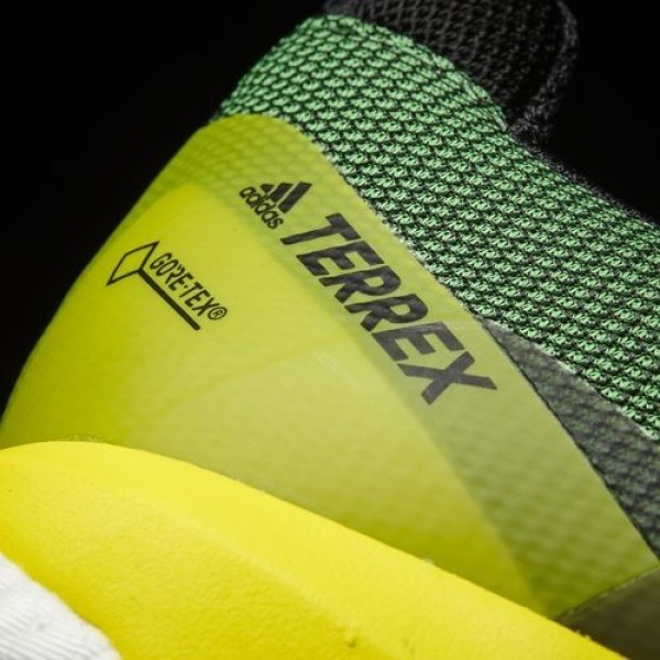Adidas Terrex Agravic Gtx Homme Energy Green/Core Black/Bright Yellow Chaussures NO: BB0959