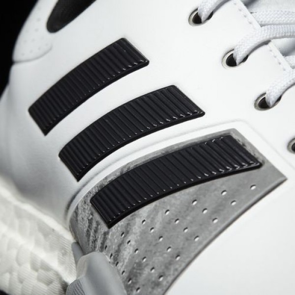 Adidas Adipower Boost 3 Homme Footwear White/Carbon/Vivid Yellow Golf Chaussures NO: Q44759