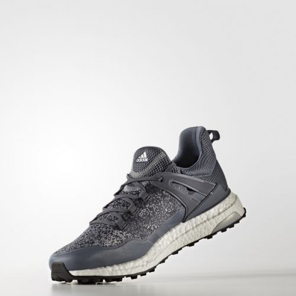 Adidas Crossknit Boost Homme Mid Grey/Onix/Footwear White Golf Chaussures NO: Q44862
