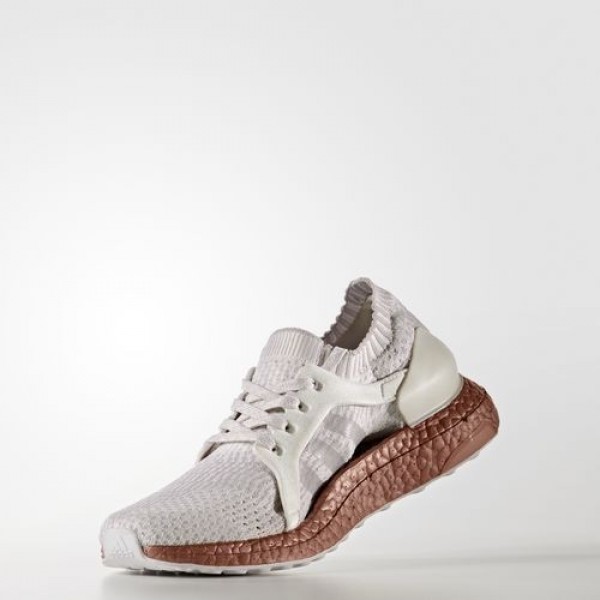 Adidas Ultra Boost X Limited-Edition Femme Crystal White/Ice Purple/Tech Rust Metallic Running Chaussures NO: BB1973