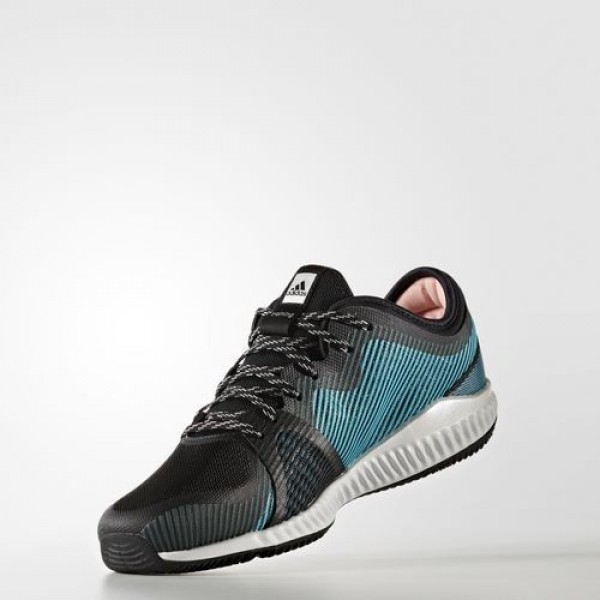 Adidas Crazytrain Pro Femme Core Black/Silver Metallic/Energy Blue Training Chaussures NO: BB1507