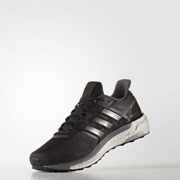 Adidas Supernova Homme Core Black/Iron Metallic/Grey Running Chaussures NO: BB6035