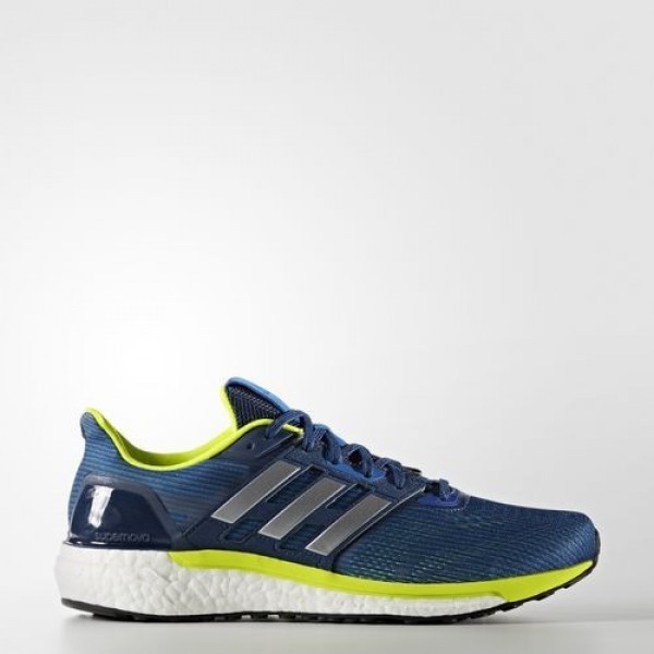 Adidas Supernova Homme Blue/Silver Metallic/Solar ...