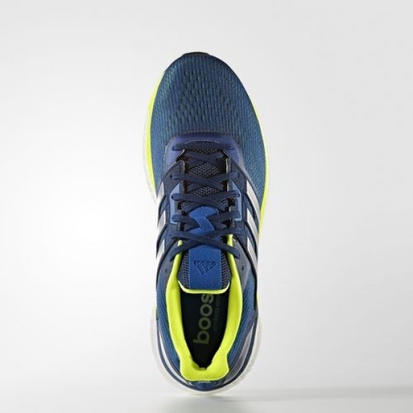 Adidas Supernova Homme Blue/Silver Metallic/Solar Yellow Running Chaussures NO: BB6037