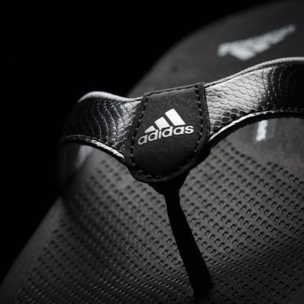 Adidas Tong Supercloud Plus Femme Core Black/Mid Grey/Silver Metallic Lifestyle Chaussures NO: B25342