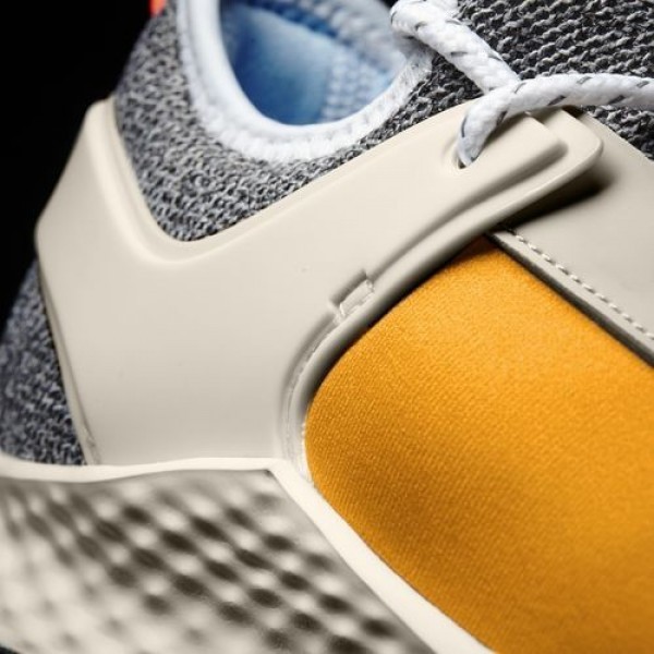 Adidas Aleki X Femme Radiant Gold/Medium Grey Heather/Dawn Blue Training Chaussures NO: BB4765