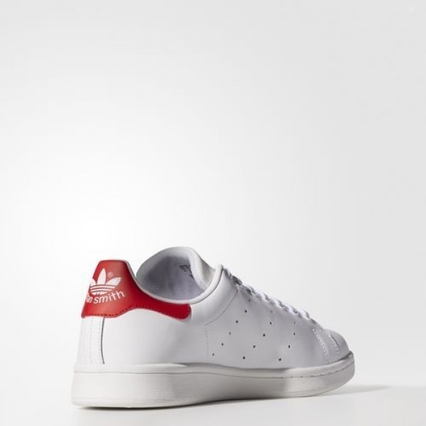 Adidas Stan Smith Homme Footwear White/Collegiate Red Originals Chaussures NO: M20326