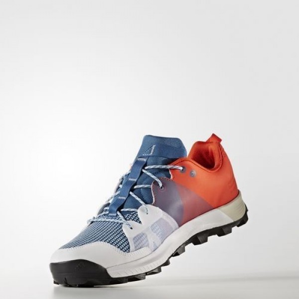 Adidas Kanadia 8 Trail Homme Core Blue/Footwear White/Energy Outdoor Chaussures NO: BB4414
