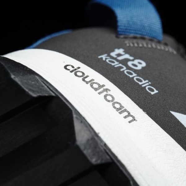 Adidas Kanadia 8 Trail Homme Core Black/Easy Blue/Trace Grey Outdoor Chaussures NO: BB4416