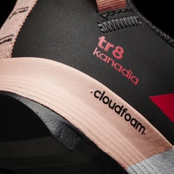 Adidas Kanadia 8 Trail Femme Core Black/Core Pink/Trace Grey Outdoor Chaussures NO: BB4420