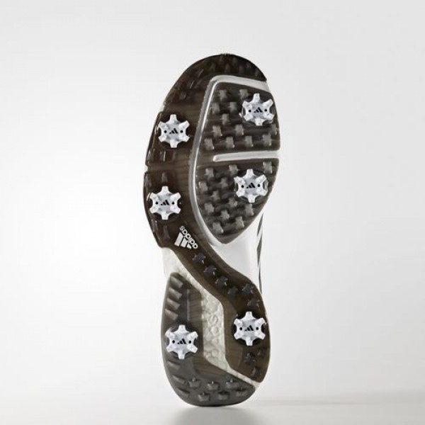 Adidas Adipower Boost 3 Homme Footwear White/Silver Metallic/Core Black Golf Chaussures NO: Q44756