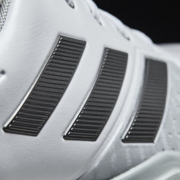 Adidas Adipower Boost 3 Homme Footwear White/Silver Metallic/Core Black Golf Chaussures NO: Q44756