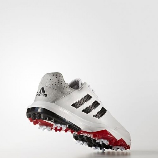 Adidas Adipower Bounce Wide Homme Footwear White/Core Black/Scarlet Golf Chaussures NO: Q44788