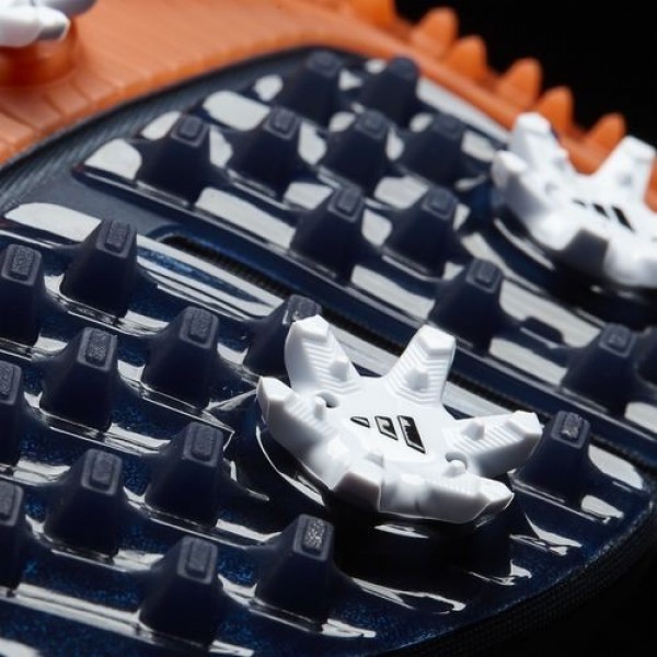 Adidas Powerband Boa Boost Wide Homme Footwear White/Dark Slate/Energy Golf Chaussures NO: Q44775