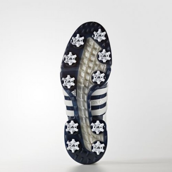 Adidas Tour360 Boost Wide Homme Footwear White/Dark Slate/Silver Metallic Golf Chaussures NO: Q44830