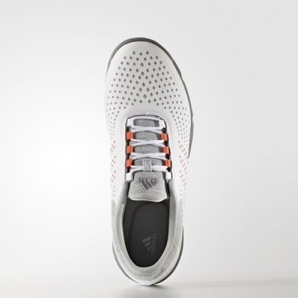 Adidas Adipure Sport Femme Light Grey Heather/Easy Coral/Dark Silver Metallic Golf Chaussures NO: Q44739