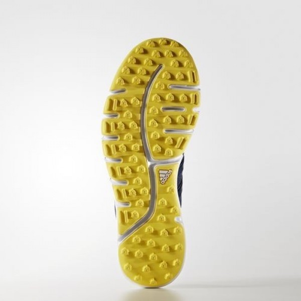 Adidas Climacool St Homme Mystery Blue / Mystery Blue / Vivid Yellow Golf Chaussures NO: F33528