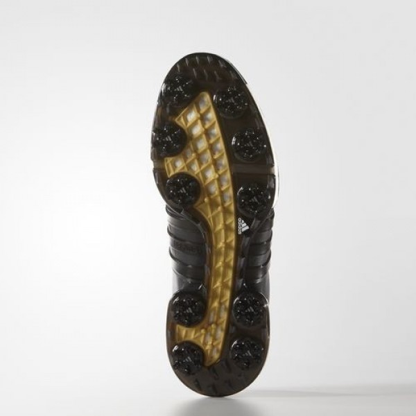 Adidas Tour 360 Boost Wide Homme Core Black/Gold Metallic Golf Chaussures NO: F33262