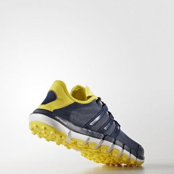 Adidas Climacool St Homme Mystery Blue / Mystery Blue / Vivid Yellow Golf Chaussures NO: F33528