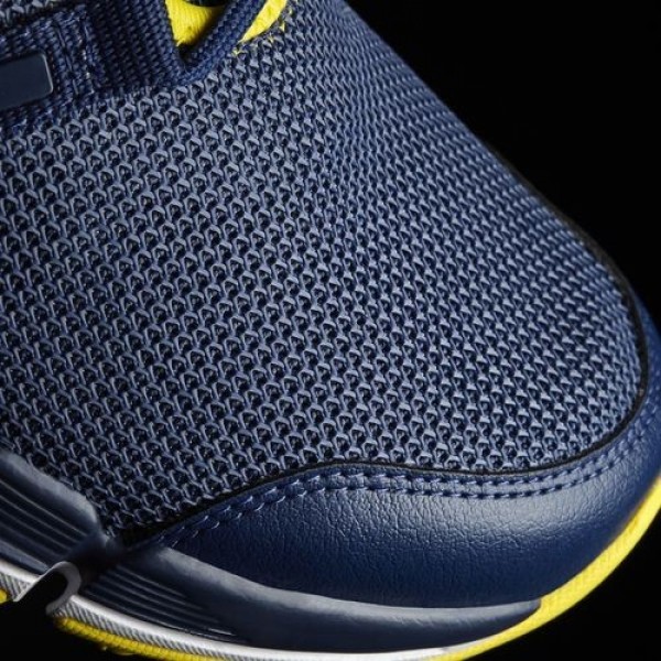 Adidas Climacool St Homme Mystery Blue / Mystery Blue / Vivid Yellow Golf Chaussures NO: F33528