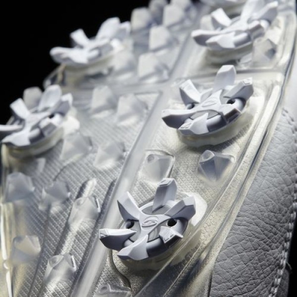 Adidas Adipure Classic Homme Footwear White/Silver Metallic Golf Chaussures NO: Q44677