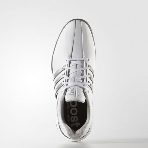 Adidas Tour 360 Boost Homme Footwear White/Silver Metallic/Dark Silver Metallic Golf Chaussures NO: F33249